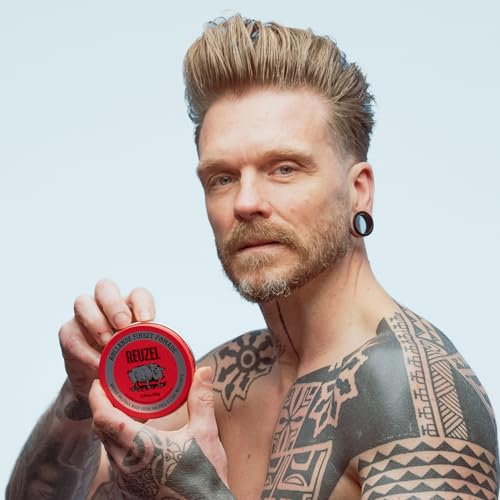 Reuzel Red Pomade for Men - Medium Hold Water Soluble