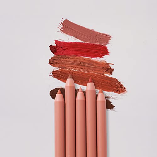 YES.EYE DO Brown Lip Liner Pencil with Built-in Sharpener - Waterproof & Matte