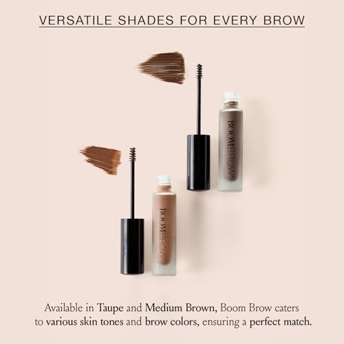 BOOM! by Cindy Joseph Boom Brow Medium Brown Lightweight Eyebrow Mousse