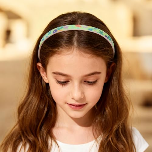 8PCS Glitter Headbands for Women - Non-Slip Multicolor Hairbands