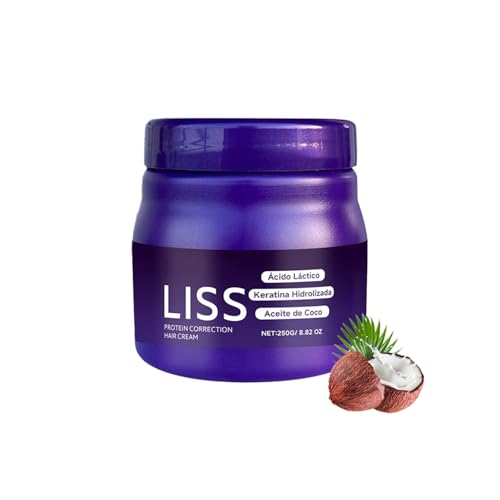 Liss Keratin Hair Smoothing Cream - Frizz Control & Shine