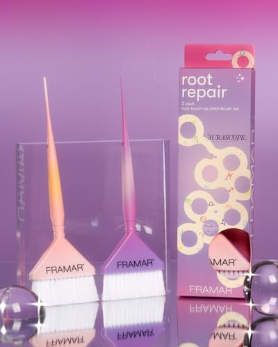 Framar Root Repair Hair Color Brush Set - 2 Pack