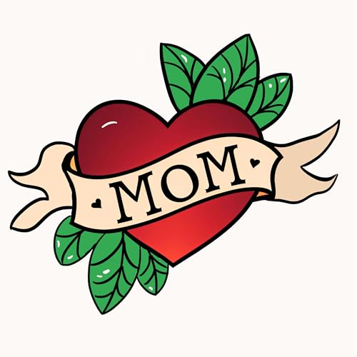 Rose Temporary Tattoos 6 Sheet Pack - Waterproof, 3-5 Days