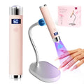 Krofaue UV Nail Lamp Handheld with Auto-Sensor & Magnetic Head