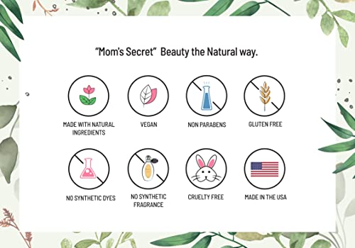 Mom's Secret Pressed Mineral Blush. Made in the USA. 0.14 oz. (Glow)