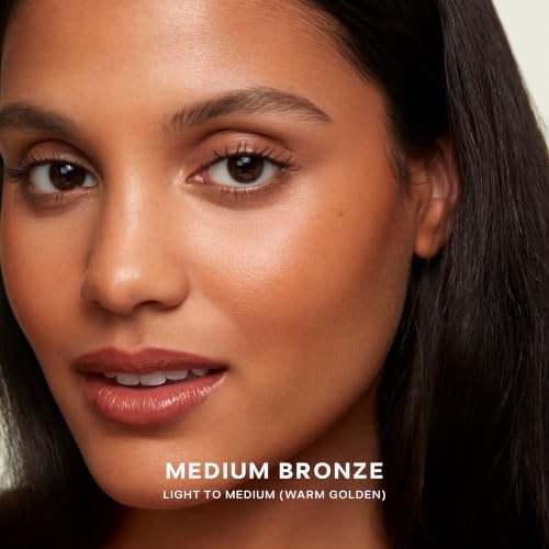 Saie Sun Melt Cream Bronzer - Buildable Face Sculpting Balm