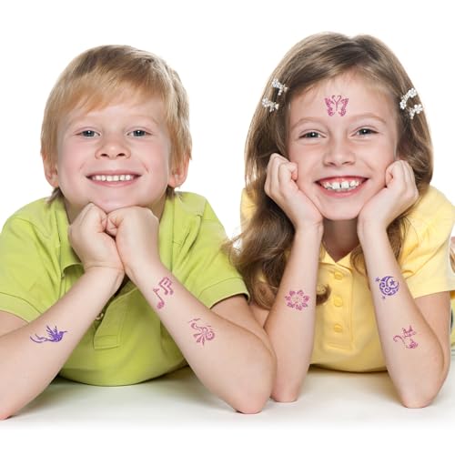660+ Temporary Tattoo Stencils Kit for Face & Body
