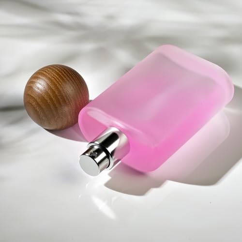 50ml Frosted Glass Perfume Spray Bottle with 3 Dispensers