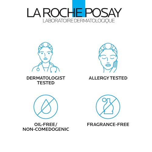 La Roche-Posay Effaclar Mat | Daily Moisturizer For Oily Skin | Visibly Reduces The Look Of Pores | Oil-Free Mattifying Moisturizer | Smooths Skin Texture | Non-Comedogenic & Dermatologist Tested