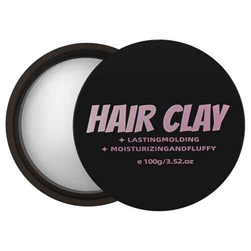Men¡¯s Hair Clay Matte Pomade, Super Hold Long Lasting Style, Shine And Moisturising, Matte Finish Pomade for All Hair Types