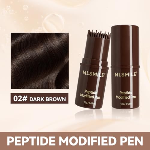 2-in-1 Hair Root Touch Up Stick, Waterproof Gray Hair Cover