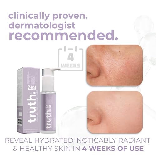 truthÁø½Ç Radiance + Repair Advanced Moisturizer 100ml ? 5% Niacinamide, 5% Centella Asiatica, Matrixyl 3000, 3% Argireline, Ceramides & Squalane ? Advanced Korean Barrier Repair Moisturizer