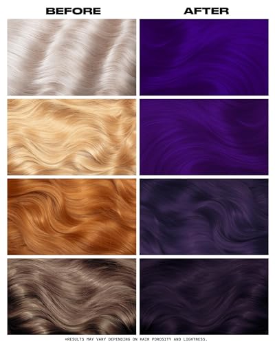 Lunar Tides Semi-Permanent Hair Color - Dark Violet, 4 fl. oz.