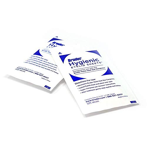 Bruder Hygienic Eyelid Micro Fine Sheets 35 Count