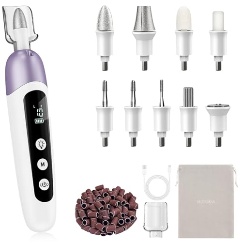 Hoxida Cordless Electric Nail Drill - 10 Speed Manicure & Pedicure Machine