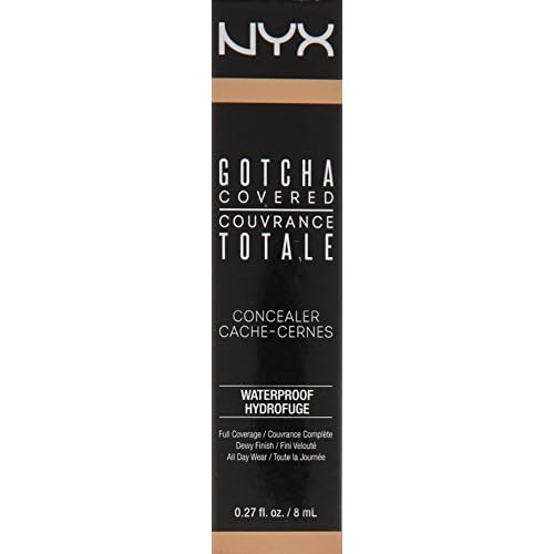 NYX Professional Makeup Gotcha Covered Concealer, GCC05 Medium Olive, 0.27 Fluid Ounce