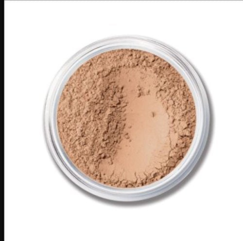 (Lure Minerals) Mineral Foundation Loose Powder 8g Sifter Jar- Choose Color,free of Harmful Ingredients (Compare to Bare Minerals Matte and Original or Mac Makeup) (Beige Medium -Luminous)