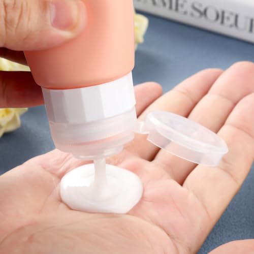 TSA Approved Travel Bottles Set, 3oz Leak Proof Silicone