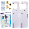 Disposable Ear Piercing Kit - 2PCS Ear Piercing Gun with Sterile Earrings