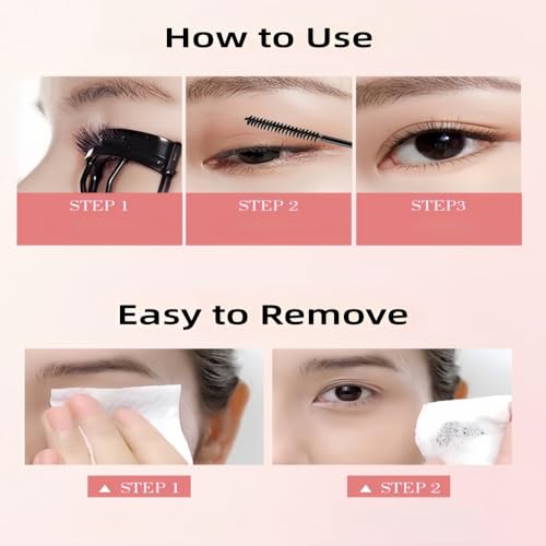 Black Waterproof Mascara for Fine & Lower Lashes