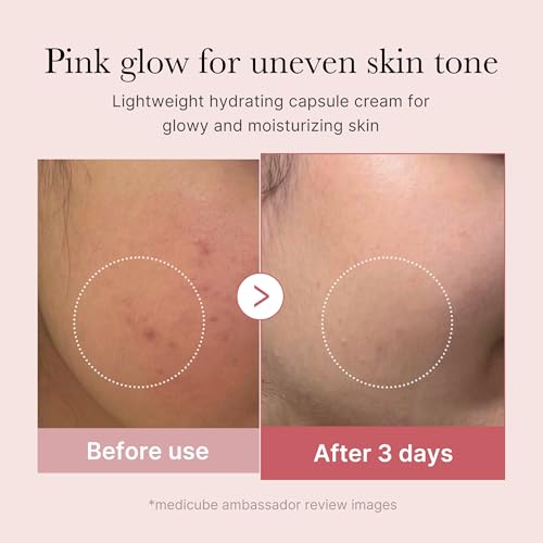 medicube Capsule Cream Trio: TXA + Niacinamide, Deep Vitamin C, and Salmon DNA PDRN Capsule Cream | Hydrating, Clarifying Korean Skincare Set for Glowy, Firm, and Balanced Skin Tone