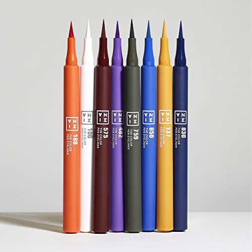 3INA Color Pen Waterproof Eyeliner - Precise Felt Tip