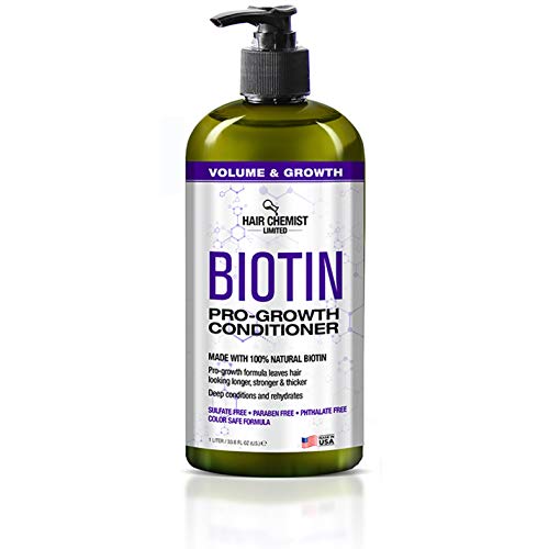 Hair Chemist Biotin Pro-Growth Conditioner 33.8 oz. - Conditioner for Thin Hair