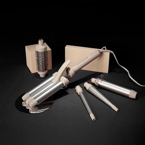 Remington 5-in-1 Curling Wand with Interchangeable Barrels