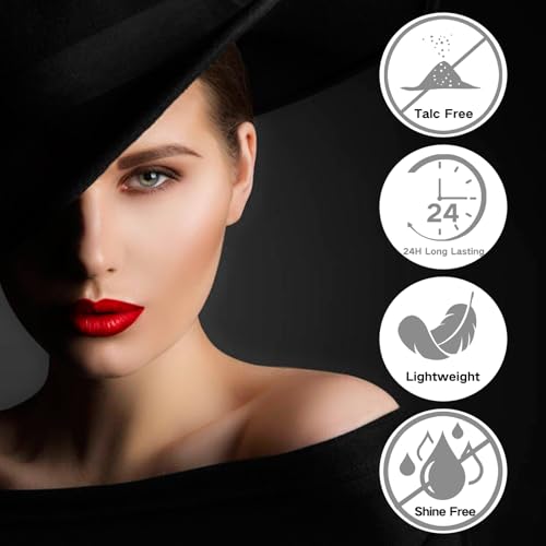 MEICOLY Translucent Loose Setting Powder - Talc-Free Matte Oil Control Face Powder for Makeup & SFX Halloween