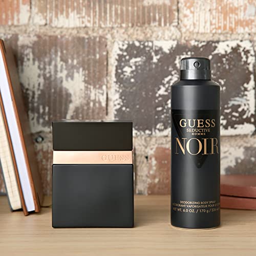 GUESS Seductive Noir for Men Eau de Toilette Spray - 1 Fl Oz Fragrance