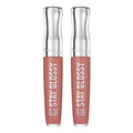 Rimmel Stay Glossy 6HR Lip Gloss, Bare Minimum, 0.18 Fl Oz (Pack of 2)
