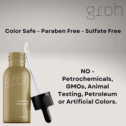 Groh Stimulating Scalp Serum, 2.8 Fluid Ounce