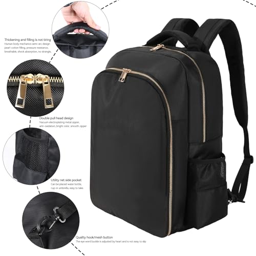Waterproof Barber Travel Backpack for Clipper & Supplies - Men’s Grooming Bag