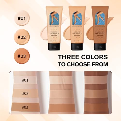 Waterproof Leg Makeup Concealer - Long-Lasting & Transfer Resistant (Bronze)