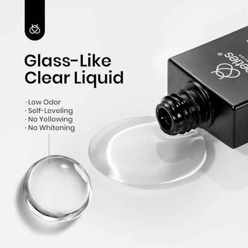 beetles Gel Polish Base Coat 15ml for Gel Nail Polish Soak Off LED Nail Lamp Upgraded Formula Long-Lasting DIY Home and Nail Salon