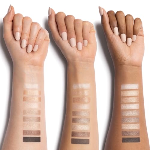 Physicians Formula Shimmer Strips Eyeshadow Palette, 9 Nude Shades
