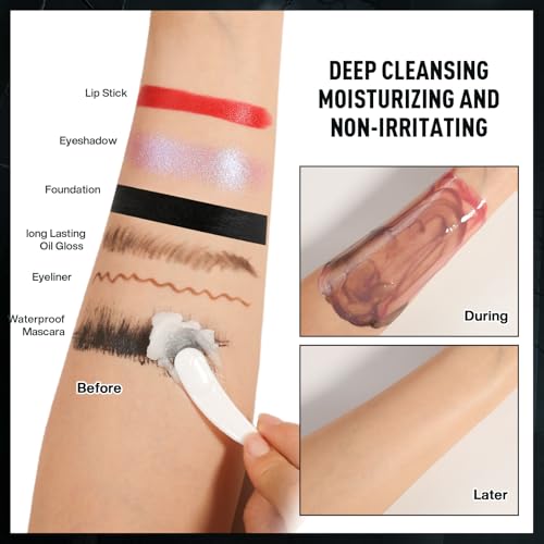 Black & White Face Paint Kit ? Large 50g Oil-Based Grease Makeup Jars with Remover, 5 Brushes & 4 Sponges ? Halloween, Cosplay & Stage SFX Makeup Set