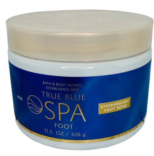 Bath & Body Works True Blue Spa Mint Effervescent Foot Soak - 11.5 oz
