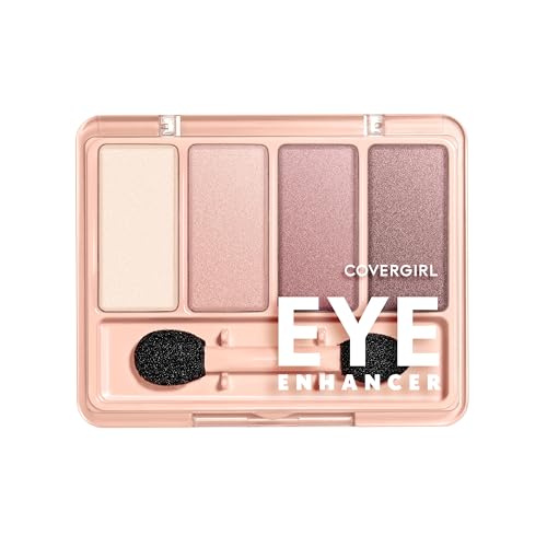 Covergirl Eye Enhancers 4-Kit Eyeshadow Set, 0.19oz, 235 Pure Romance
