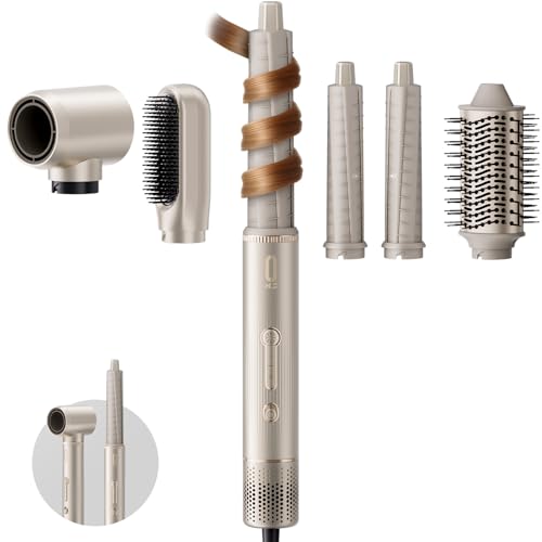O.H.B 5-in-1 Hot Air Hair Styler Brush - 110K RPM Ionic Dryer
