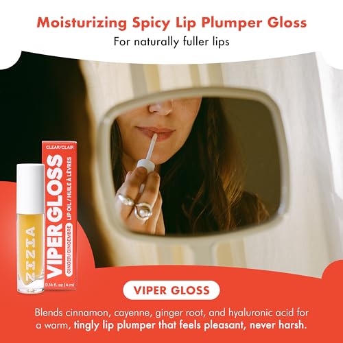 Zizia Viper Gloss – Moisturizing Lip Plumper with Hyaluronic Acid