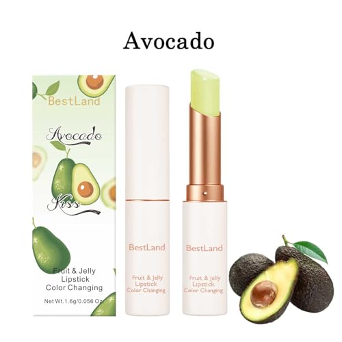 BestLand 3-Pack Color Changing Lip & Cheek Stain Set - Hydrating Jelly Lipsticks for Dry & Mature Lips
