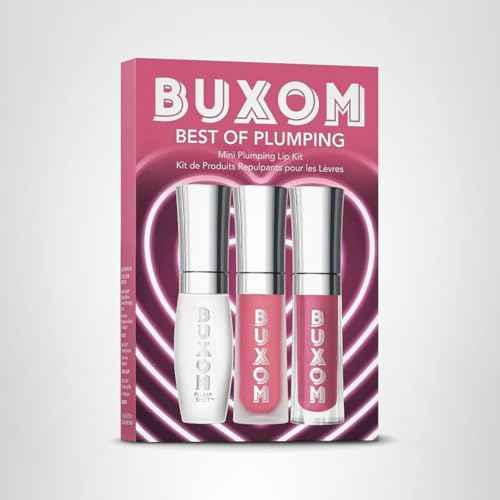 Buxom Plump Shot Peptides Lip Serum, Filler, Brandi, Rose Julep
