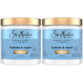 SheaMoisture Hair Mask 2-Pack, Manuka Honey & Yogurt Hydrate & Repair Protein Power Treatment, Deep Conditioner for Dry, Damaged Hair, 8 Oz Ea
