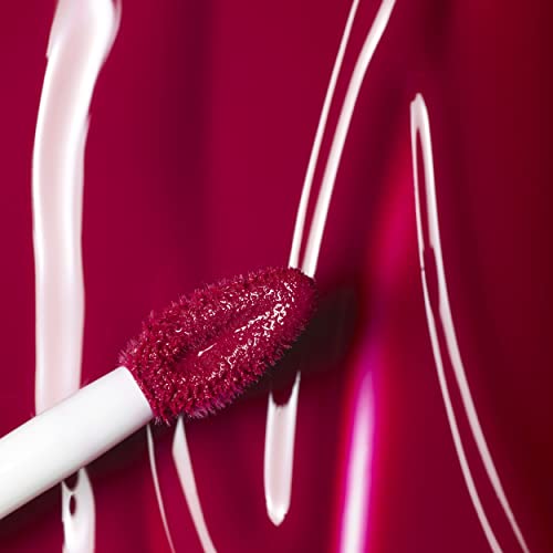 3ina MAKEUP - Vegan - Cruelty Free - The Lip Gloss 385 - Burgundy Lip Gloss - Mirror-effect - Glossy Look - Creamy Texture - Highly Pigmented - Lip Gloss with wand