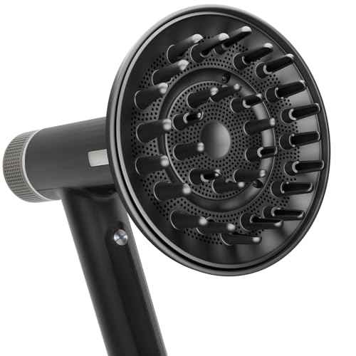 Large 6In Hair Dryer Diffuser Attachment for Shark SpeedStyle, for Shark Speed Style Pro/Pro Flex Hair Dryer, Upgraded Bigger Diffuser for Fast Drying Curl Definition Wavy Curly Coily Hair