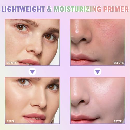2PCS SPF 50 Color Correcting Face Primer with Sunscreen