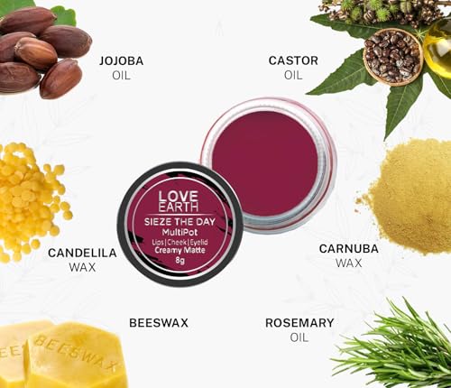 Love Earth Multipot Lip & Cheek Tint with Vitamin E