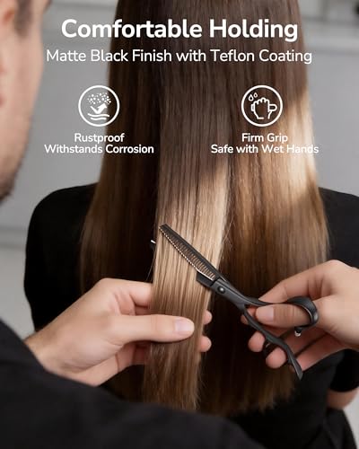 ULG Texturizing Shears – 30-Tooth Thinning Scissors for Hair