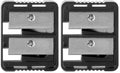 Wet n Wild Dual Pencil Sharpener Pack of 2 - Compact Makeup Tool for Eyeliner